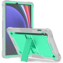 Seashell Digital Samsung Galaxy Tab S9 Kick Stand Düşme Koruması Silikon Pc Nane Tablet Kılıfı (Yurt Dışından)