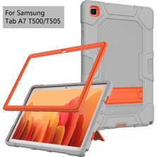 Seashell Digital Slide Out Kontrast Pc Tpu Silikon Samsung Galaxy Tab A7 10.4 (2020 2022)T505 T500 T507 T505N  Tablet Kılıfı (Yurt Dışından)