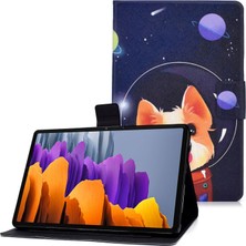 Seashell Digital Samsung Galaxy Tab S7 T870 S8 X700 X706 Desen Baskı Deri Koruyucu Sevimli Köpek Tablet Kılıfı (Yurt Dışından)