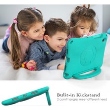 Seashell Digital Samsung Galaxy Tab A8 10.5 (2021 2022) Eva Futbol Desen Kolu Omuz Askısı Nane Tablet Kılıfı (Yurt Dışından)