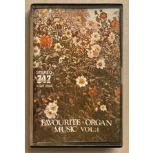 FD-747 Favourite Organ Music Vol 1 Kaset (Dönem Suudi Arabistan 747 Stüdyo Kaset)