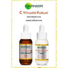 Garnier C Vitamin Gece-Gündüz Yoğun Etkili Aydınlatıcı Canlandırıcı Serum Seti