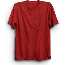 The Fame Nothing, Hiç Yazılı Mini Baskı Nihilist %100 Pamuk Tişört