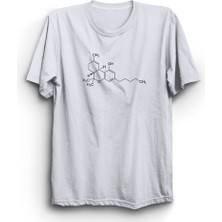 The Fame Thc, Tetrahidrokannabinol, Molekül Yapısı %100 Pamuk Tişört