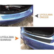 Narnuga Mazda6 Için Uyumlu Aksesuar Oto Bagaj Ve Kapı Eşiği Sticker Seti Karbon