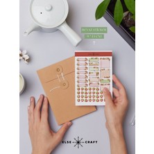 Else Craft Çilek Sticker - Ç-5 - Ajanda Planlayıcı Bullet Journal Için Uygundur