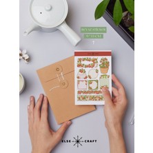 Else Craft Çilek Sticker - Ç-4 - Ajanda Planlayıcı Bullet Journal Için Uygundur