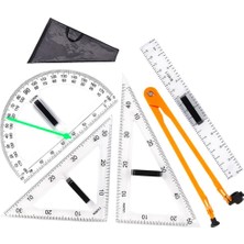 PZ Home Büyük Matematik Cetvel Üçgen Cetvel Öğ Malzemeleri 5 (Yurt Dışından)