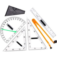 PZ Home Büyük Matematik Cetvel Üçgen Cetvel Öğ Malzemeleri 5 (Yurt Dışından)