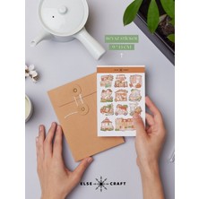 Else Craft Şehir Sticker - Ş-2 - Ajanda Planlayıcı Bullet Journal Için Uygundur