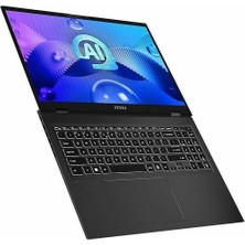 Msı Prestige 16 Aı Evo B1MG – 16" OLED 4K Wquxga Business Laptop - Intel Core Ultra 7 155H - Intel Arc A370M - 32GB Lpddr5 Ram - 2tb Pcle 4 SSD - Win 11 Pro - Gri