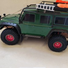 Ethel 4x 1.9" Axial SCX10 Iı 90046 Rc Aksesuarları Kırmızı (Yurt Dışından)