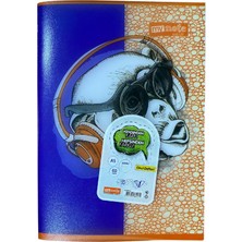 Mynote Text Up Defter A5 60 Yp Çizgili - Maymun