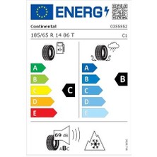 Continental 185/65 R14 86T Wintercontact Ts 870 Oto Kış Lastiği ( Üretim Yılı :2024 )