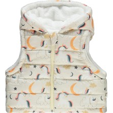 Civil Baby Kız Bebek Yelek 6-18 Ay Ekru