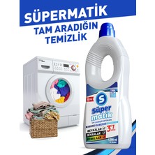 Süpermatik 3'ü 1 Arada Sıvı Çamaşır Deterjanı 1200 ml