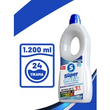 Süpermatik 3'ü 1 Arada Sıvı Çamaşır Deterjanı 1200 ml