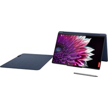 Lenovo Yoga 9i – 14" OLED 5.18MA Dokunmatik Business Laptop Intel Core Ultra 7 155H Intel Arc Graphics 16GB Lpddr5 Ram 1tb Pcle 4 SSD Win 11 Home Kozmo Mavi