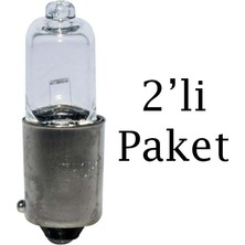 Tecpo Ampul Halojen H6 12V 6W 2'li Paket