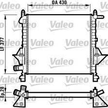 Valeo 7701045212 232051 Valeo Renault Twingo 93-12 Su Radyatörü