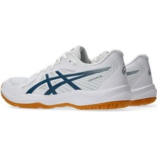 Asics Upcourt 6 Erkek Voleybol Ayakkabısı 1071A104-100 Beyaz