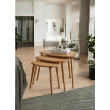 Baupor Zigon Sehpa 3'lü Set