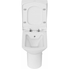 Creavit Nova Klozet Rim-Off Beyaz