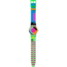 Swatch SS08K119 Swatch Neon Hot Racer Bayan Kol Saati