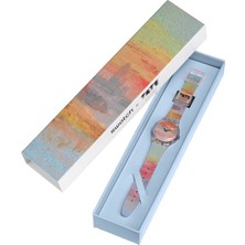 Swatch SO28Z700 Swatch Turner's Scarlet Sunset Unisex Kol Saati