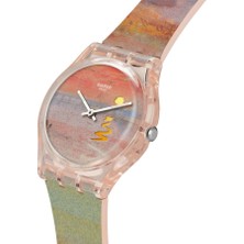 Swatch SO28Z700 Swatch Turner's Scarlet Sunset Unisex Kol Saati