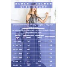 Pantulux Çocuk Premium Monoray Saten Uzun Abiye Elbise Düğün&özel Gün Elbise KIYAFET-ABY-2029