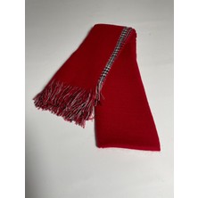 Çift Taraflı Ekoseli Yünlü Omuz Şalı - 70X190CM - Kışlık Şal