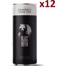 Black Bruin Şekersiz 250 ml 12 Adet