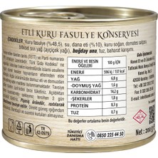 Konet Etli Kuru Fasulye 200g - Pratik Ve Lezzetli Hazır Yemek