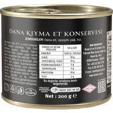 Konet Dana Kıyma Et Konservesi 200g - Pratik Ve Lezzetli Hazır Yemek