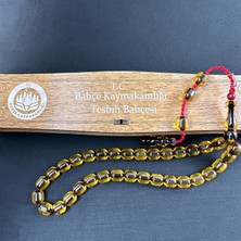 Zeyzun Usta Işçilikli Sıkma Kehribar Tesbih