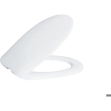 Creavit Çınar Thermoplast Yavaş Kapanan Klozet Kapağı Beyaz