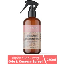 Japon Kiraz Çiçeği Parfümlü Oda ve Çamaşır Spreyi Kumaş Kokusu Japanese Cherry Room Spray 250ml