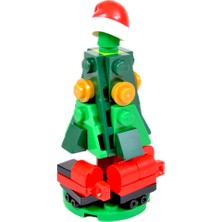 LEGO Harry Potter Mikro Yapılar - (Day 17) - Tree Base With Hogwarts Express + (Day 18) - Tree With Santa Hat
