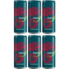 Dr Pepper Cherry Karışık Aromalı Gazlı Içecek 6 x 330 ml