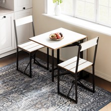 Eportatif Katlanır Mutfak Masa Sandalye Takımı 1447