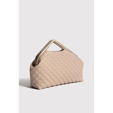 Berlesi Vizon Kapitone Clutch Portföy Çanta
