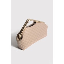 Berlesi Vizon Kapitone Clutch Portföy Çanta