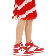 Kiko Kids Carde Günlük Cırtlı Kız Çocuk Spor Ayakkabı