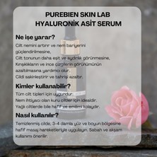 PUREBIEN SKIN LAB Hyaluronik Asit  % 1.5 Serum - Yoğun Nemlendirici ve Cilt Tonu Eşitsizliklerini Azaltıcı etki
%1.5 HYALURONİK ASİT + %10 NİASİNAMİD ve antioksidanlarla artan etki