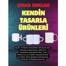 Çınar E-Ticaret Sevgililer Gününe Özel Tarihli ve Isimli Kupa Bardak 300ML