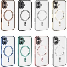 KCR Iphone 16 Kılıf Kamera Lens Korumalı Wireless Şarj Destekli Demre Kapak Kcr