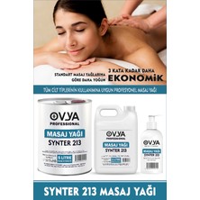 Ovya Synter 213 Renksiz Kokusuz Spa Masaj Yağı 3 Kata Kadar Ekonomik 5 Litre