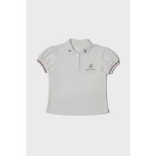 Beverly Hills Polo Club Bg Store Kız Çocuk Beyaz T-Shirt 23Ss2Bhg528