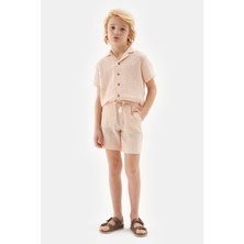 Nebbati Bg Store Erkek Çocuk Desenli Şort 23ss2nb3142